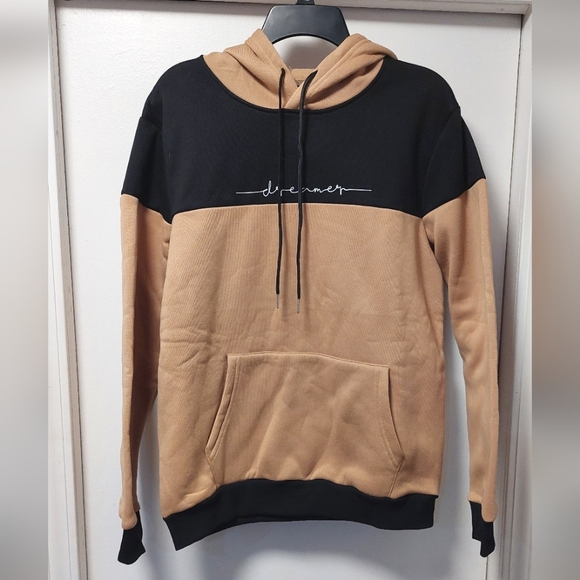 🤑5/$25 SHEIN Dreamer Colorblock Hoodie - Picture 2 of 7